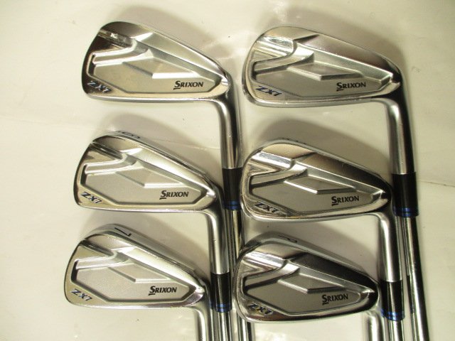 スリクソンZX7 限定ブルー NSPROMODUS3TOUR120 6S ダンロップ アイアン