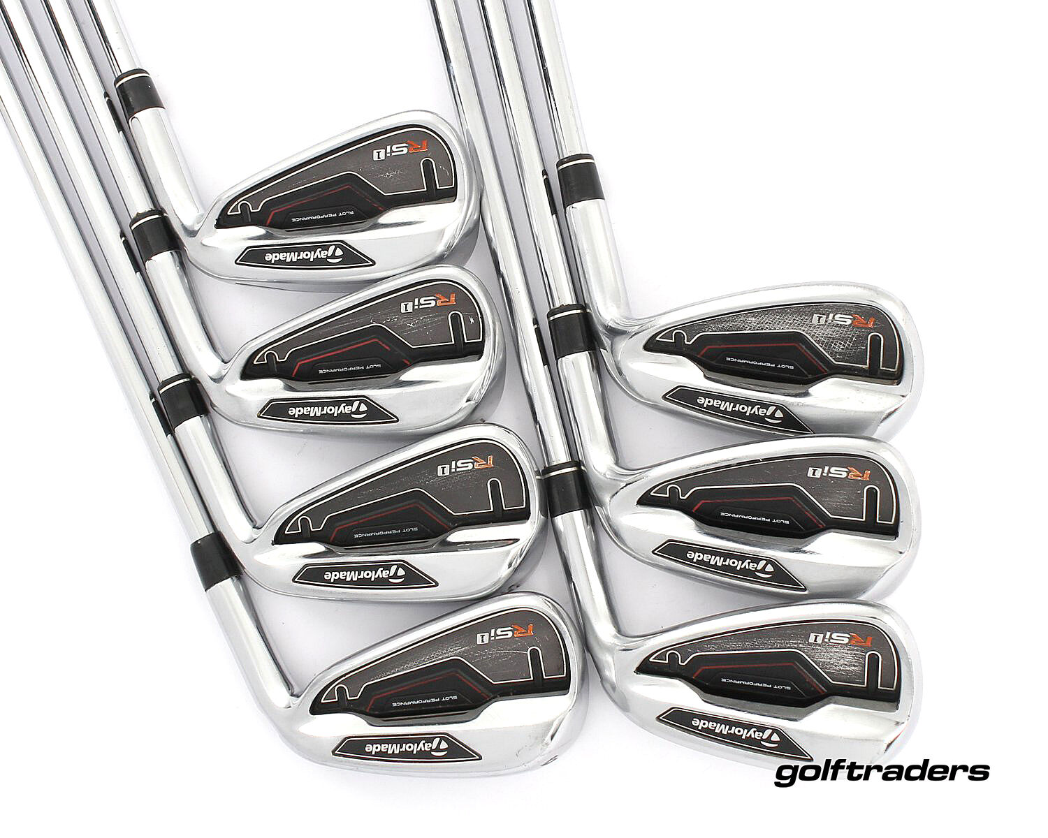 Taylormade RSi1 Irons 4-PW Steel Stiff Flex New Grips M457