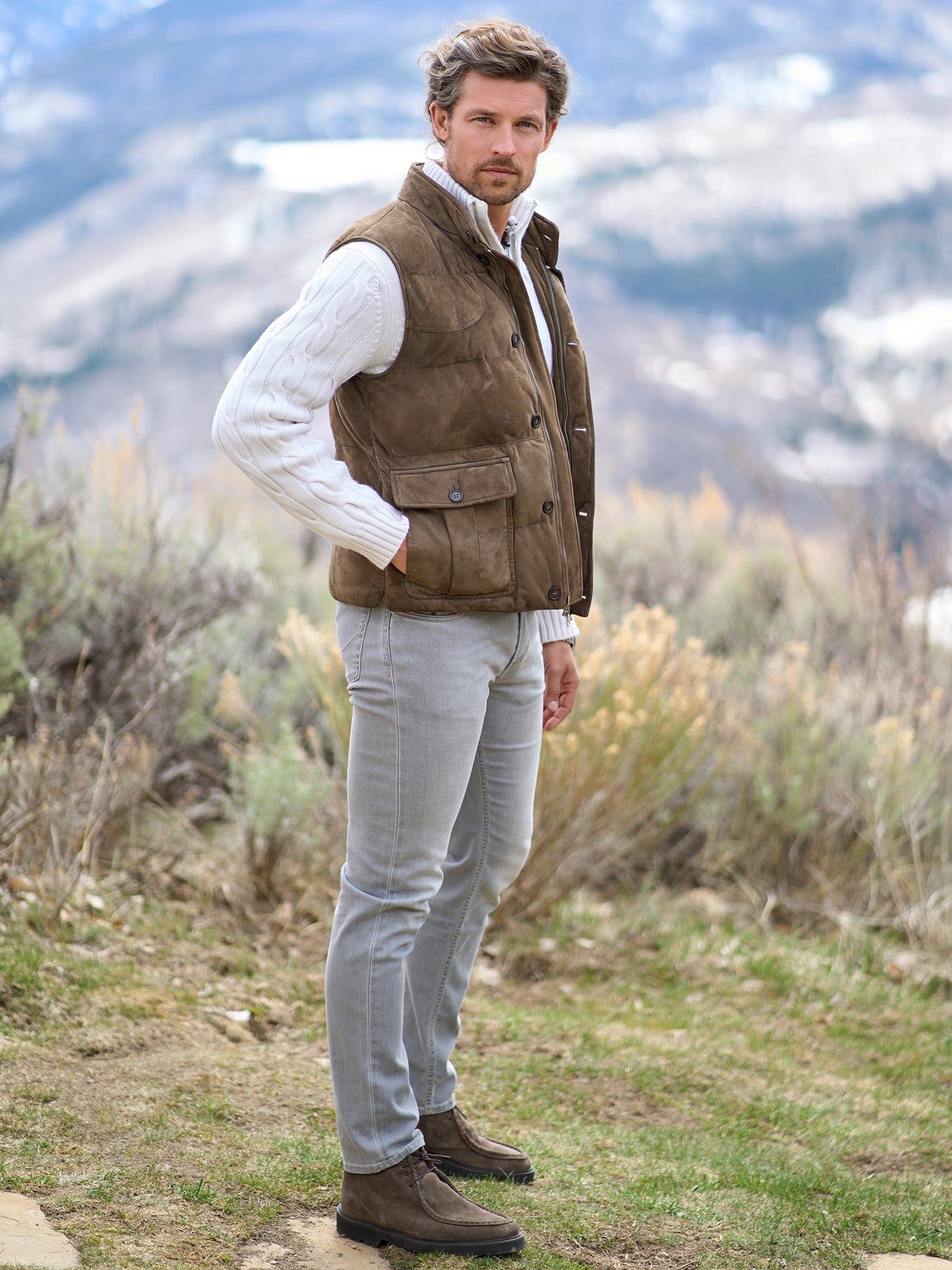 Ian Cashmere Cable Zip Cardigan – Gorsuch