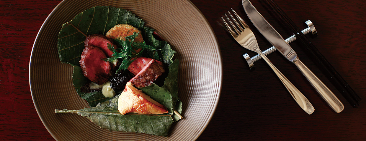 宿泊時のホテルディナー - 五千尺ホテル上高地【公式】