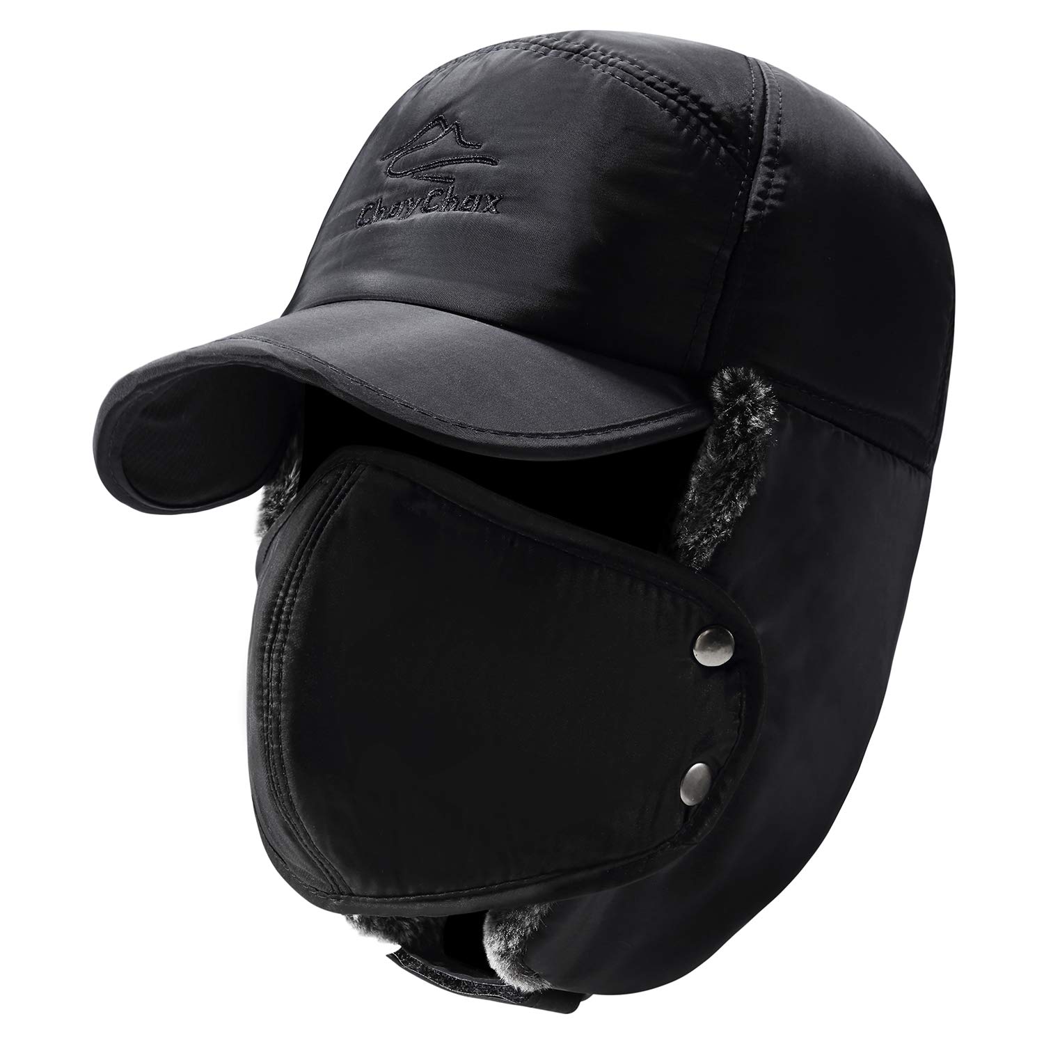 Trooper Trapper Hat - Unisex Winter Aviator Hat with Ear Flap and