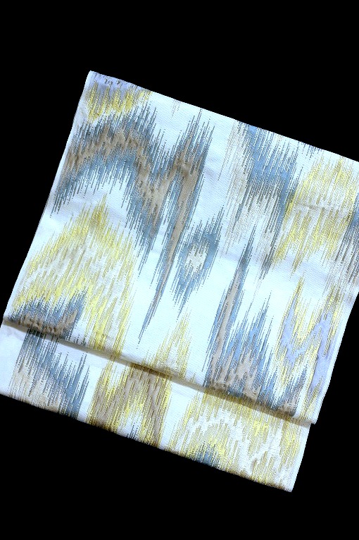 西陣織九寸名古屋帯/太子間道 洛風林