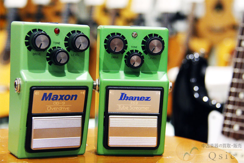 意外と違って面白い】あなたはMaxon OD9派？Ibanez TS9派？ | 楽器買取Qsic
