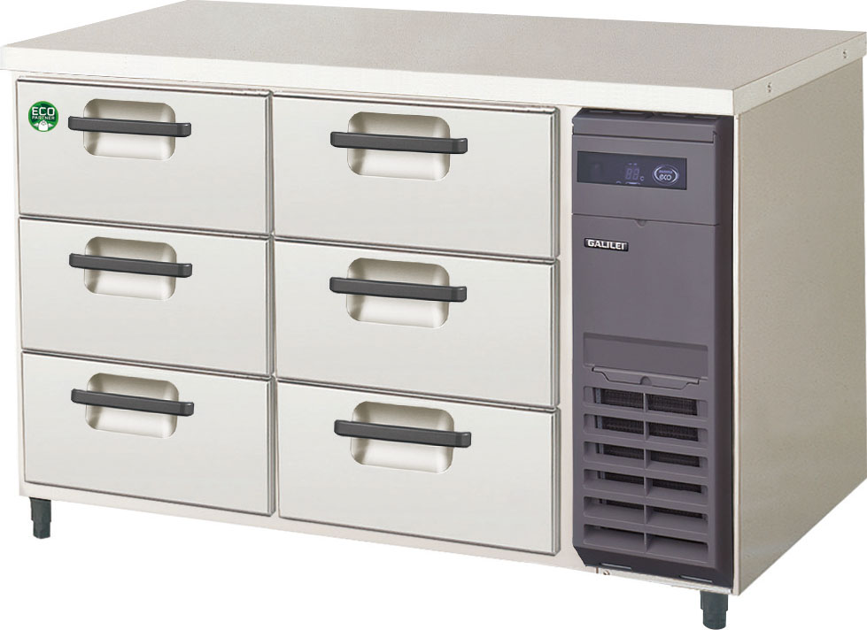 LDW-120RX-R - ドロワーテーブル冷蔵庫（コールドテーブル