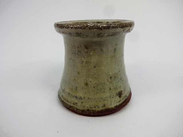 茶道具 唐津焼 唐津蓋置 鏡山窯 井上東也作 茶道具・古道具・古美術