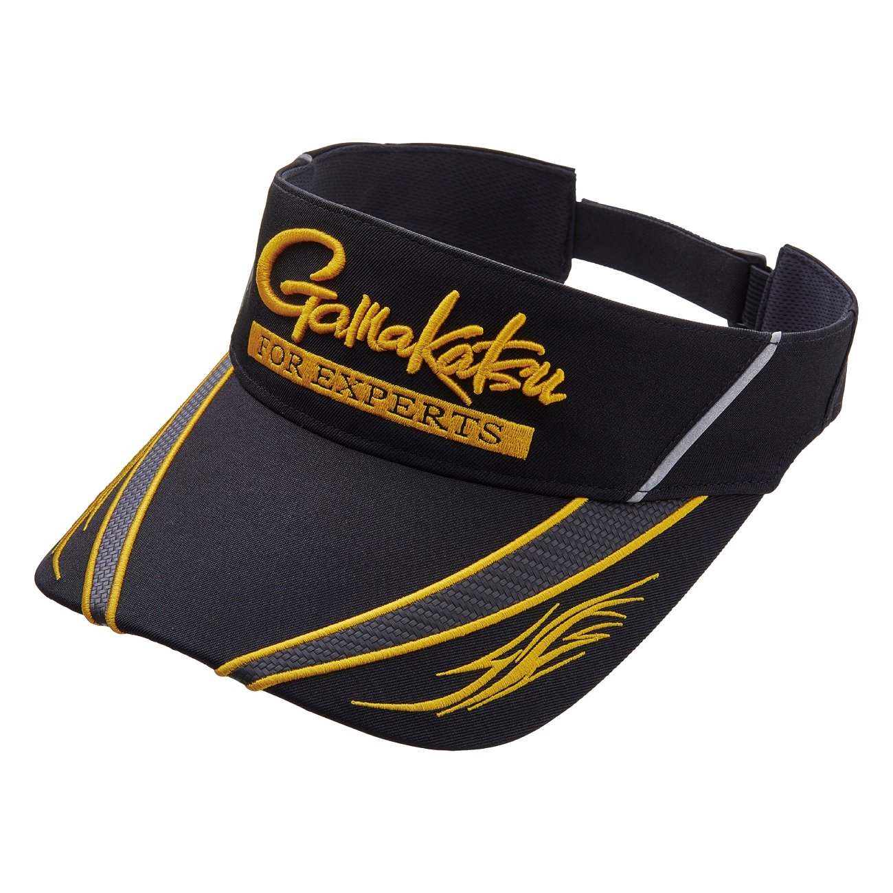 サンバイザー(BLACK WORKS) GM9107 | がまかつ