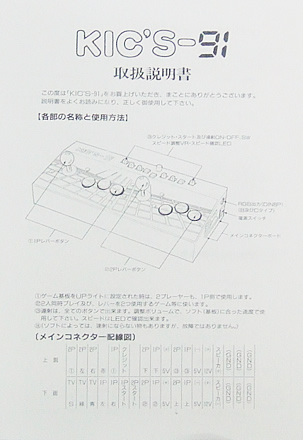中古コントロールBOX KIC'S-91 3点セット 詳細画像 -アーケード