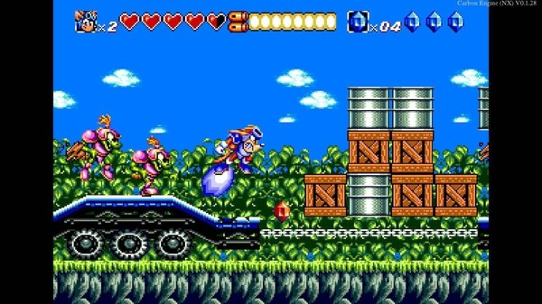 コナミの名作2DACT『ロケットナイト』シリーズを収録したコレクション