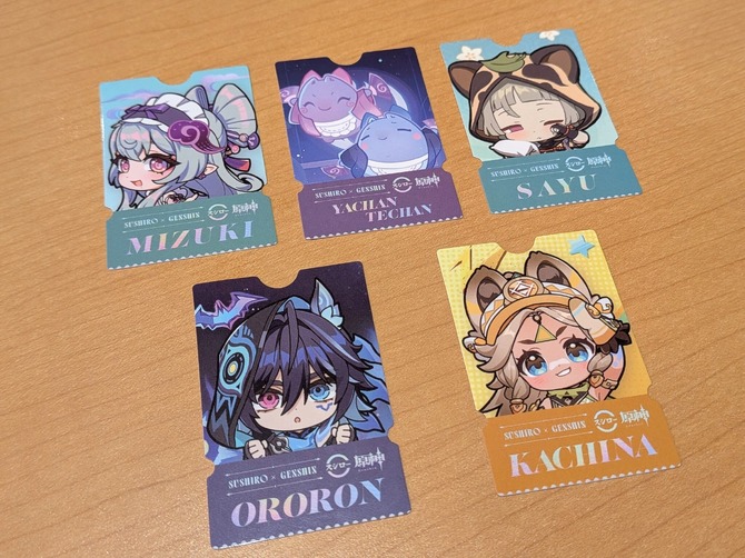 原神』×スシローコラボ第2弾「観月の宴」が開催！限定・復刻メニューや