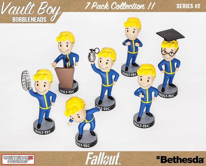 カリスマなど7種の『Fallout 4』ボブルヘッドシリーズ第2弾が海外発売