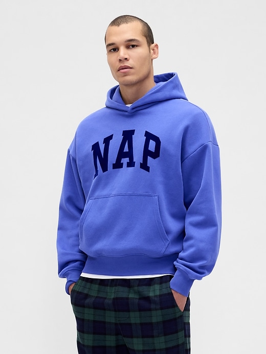 VintageSoft NAP Logo Hoodie | Gap