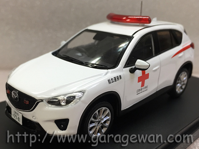 1/43 マツダ CX-5 日本赤十字社 献血運搬車（PremiumX PRD487