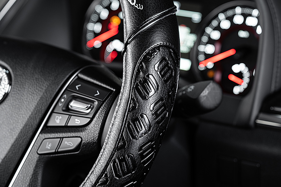 D.A.D ステアリングカバー コラボモデル Sサイズ湘南乃風ハンドル