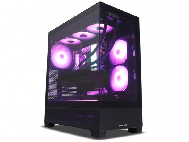 FRONTIER、ピラーレスデザインPCケースの「GPL」シリーズ受注開始