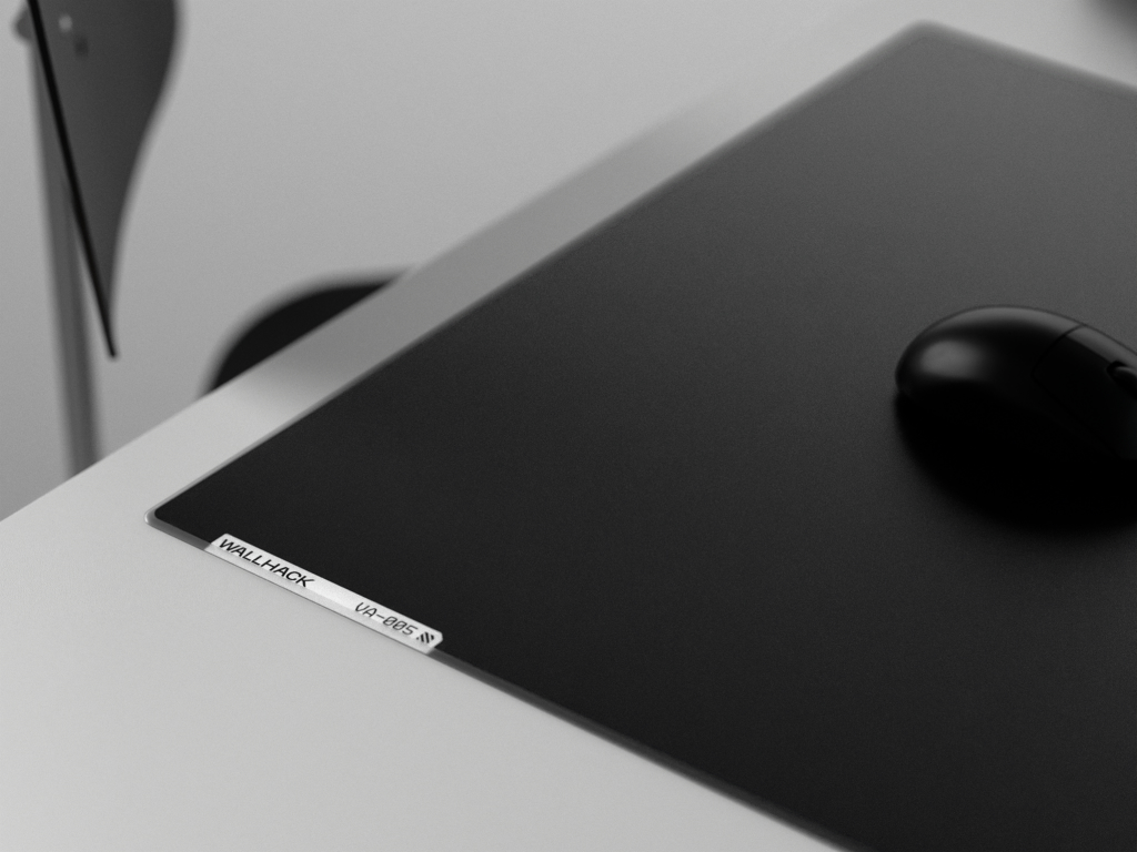 微細なピラミッド状加工を採用する第5世代ガラスマウスパッド