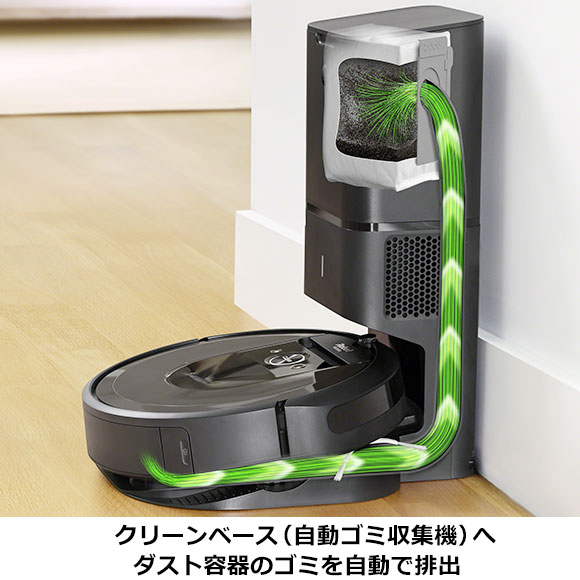 ルンバi7+wifi対応自動充電クリーンベース付【目録引換券・A3パネル