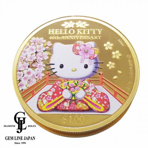 ジェムラインジャパン - 公式サイト - / ハローキティ40周年 K24 金貨