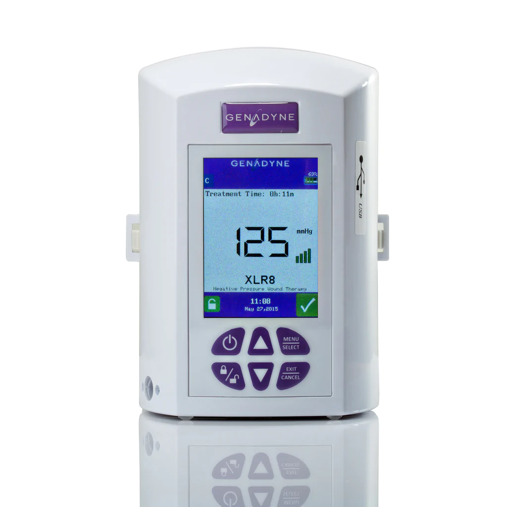 XLR8 NPWT Pump - Genadyne