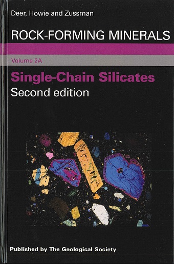 Rock-Forming Minerals, Volume 2A: Single-Chain Silicates | The