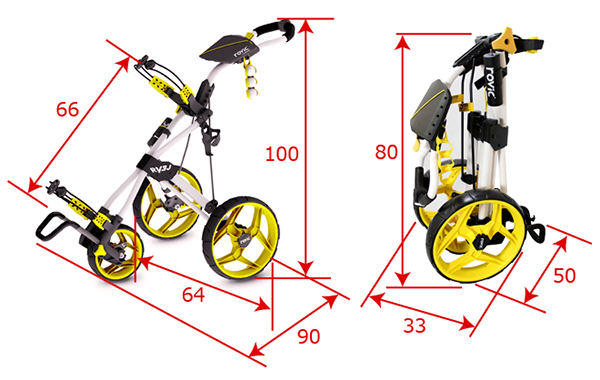 ジオテックゴルフ公式通販サイト / ロビック RV3J ジュニアカート