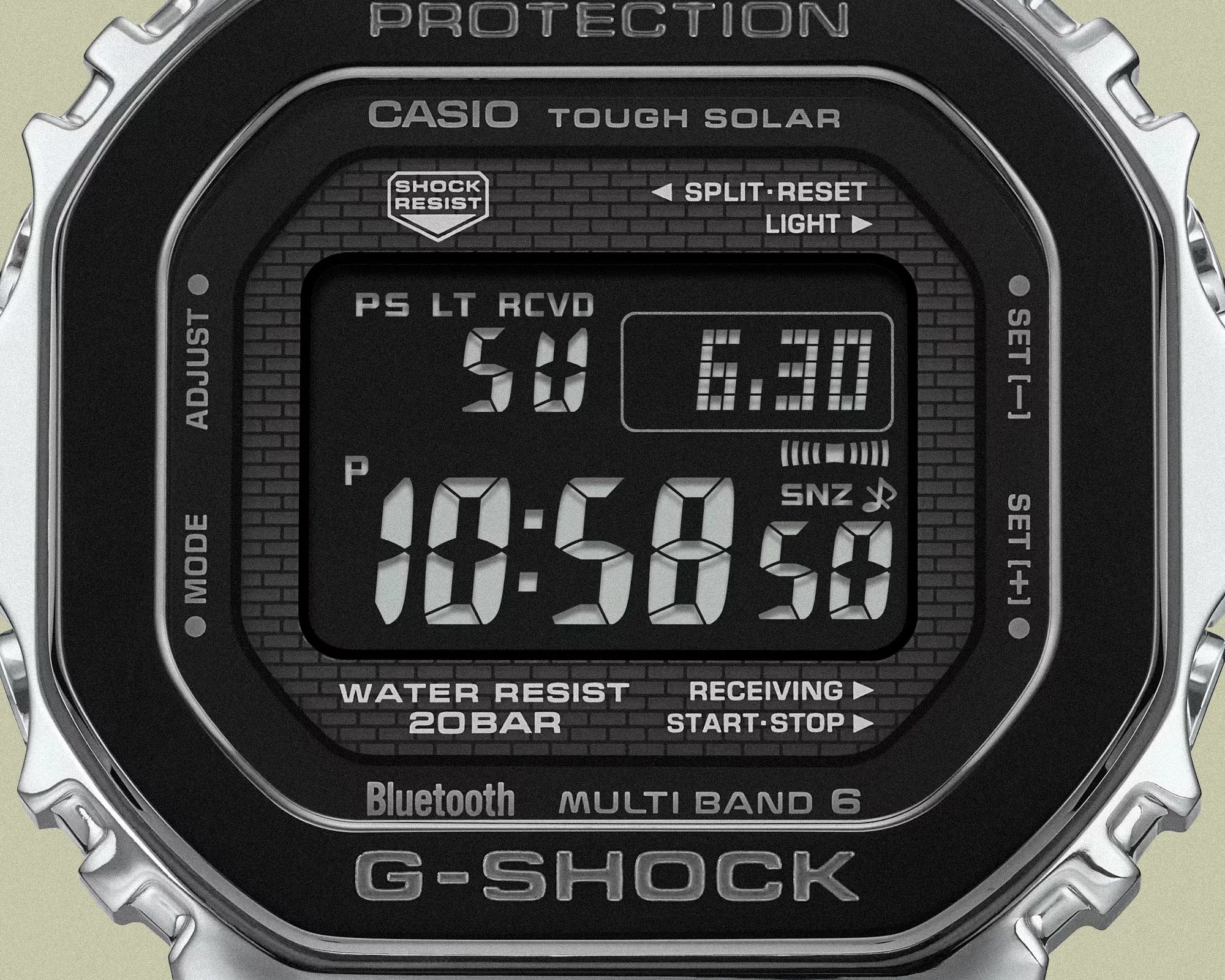 G-Shock's Original Watch Finally Gets the All-Metal Monochrome