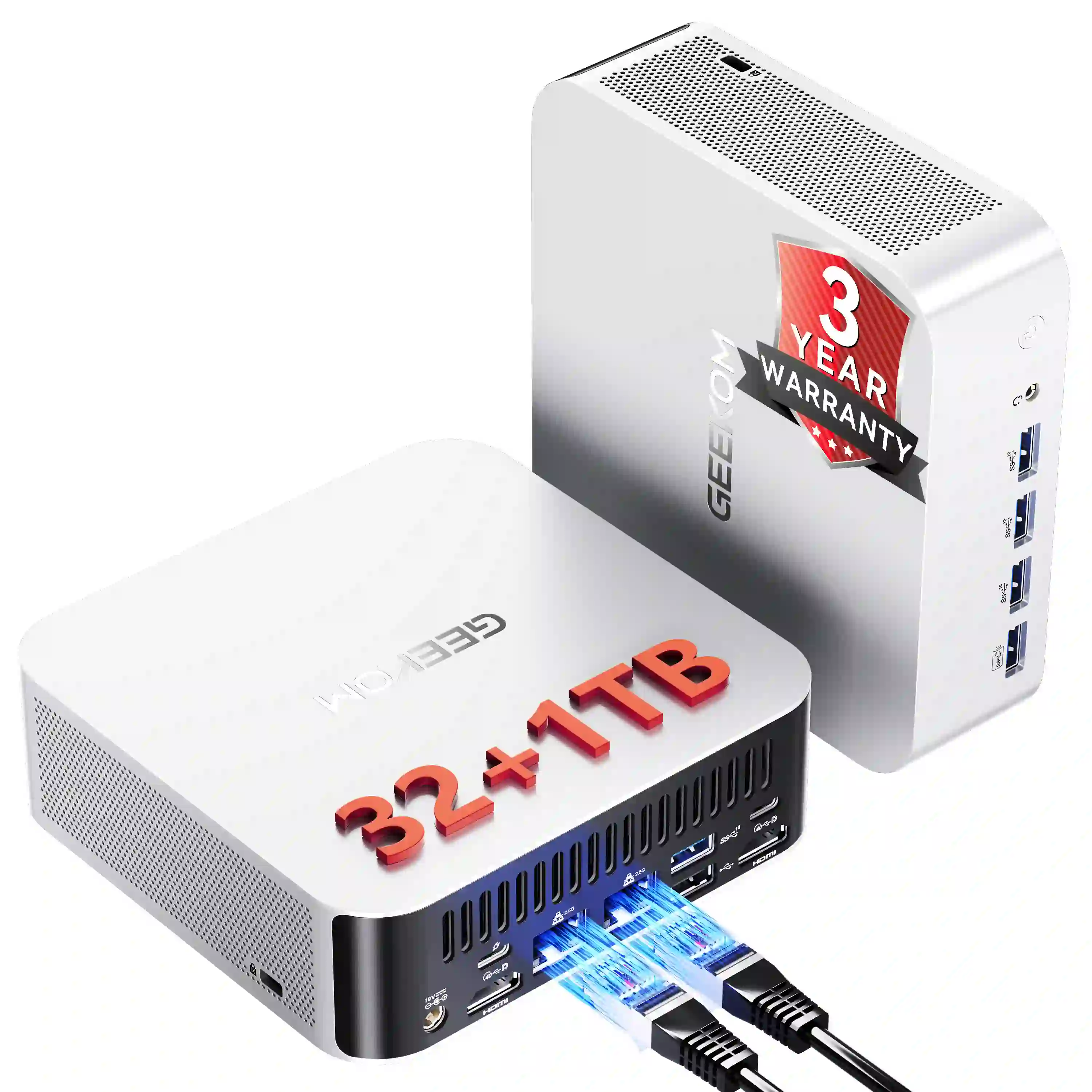 🔥Flash Sale🔥GEEKOM A8 Max AI Mini PC AMD Ryzen™ 9 8945HS | Ryzen