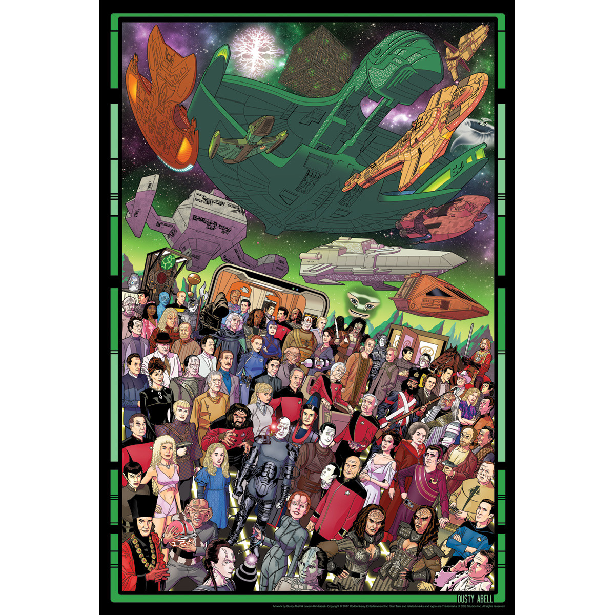 Star Trek The Next Generation 30th Anniversary Poster Set - GeekAlerts