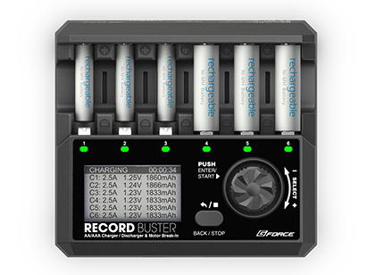 Record Buster AA/AAA Charger | G-FORCE | 株式会社ジーフォース