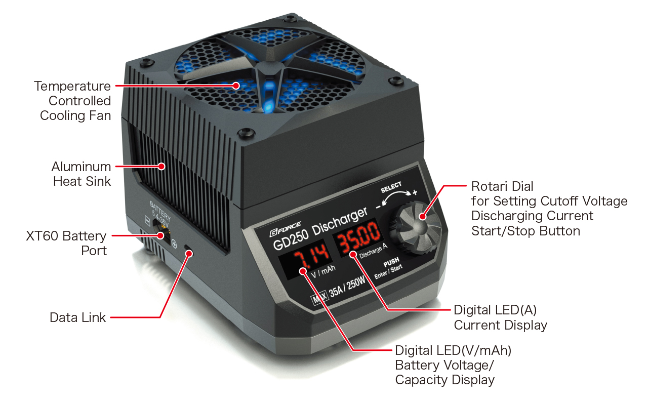 GD250 Discharger | G-FORCE | G-FORCE INC.
