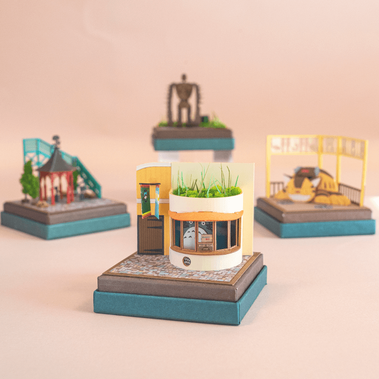 ジブリ美術館みにちゅあーとミニ 「トトロのニセ受付」｜三鷹の森