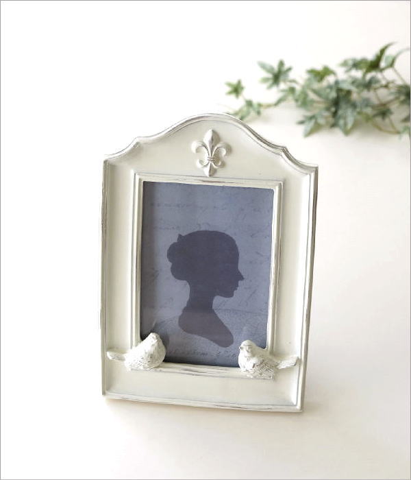 フォトフレーム 写真立て 壁掛け おしゃれ 縦置き アンティーク調