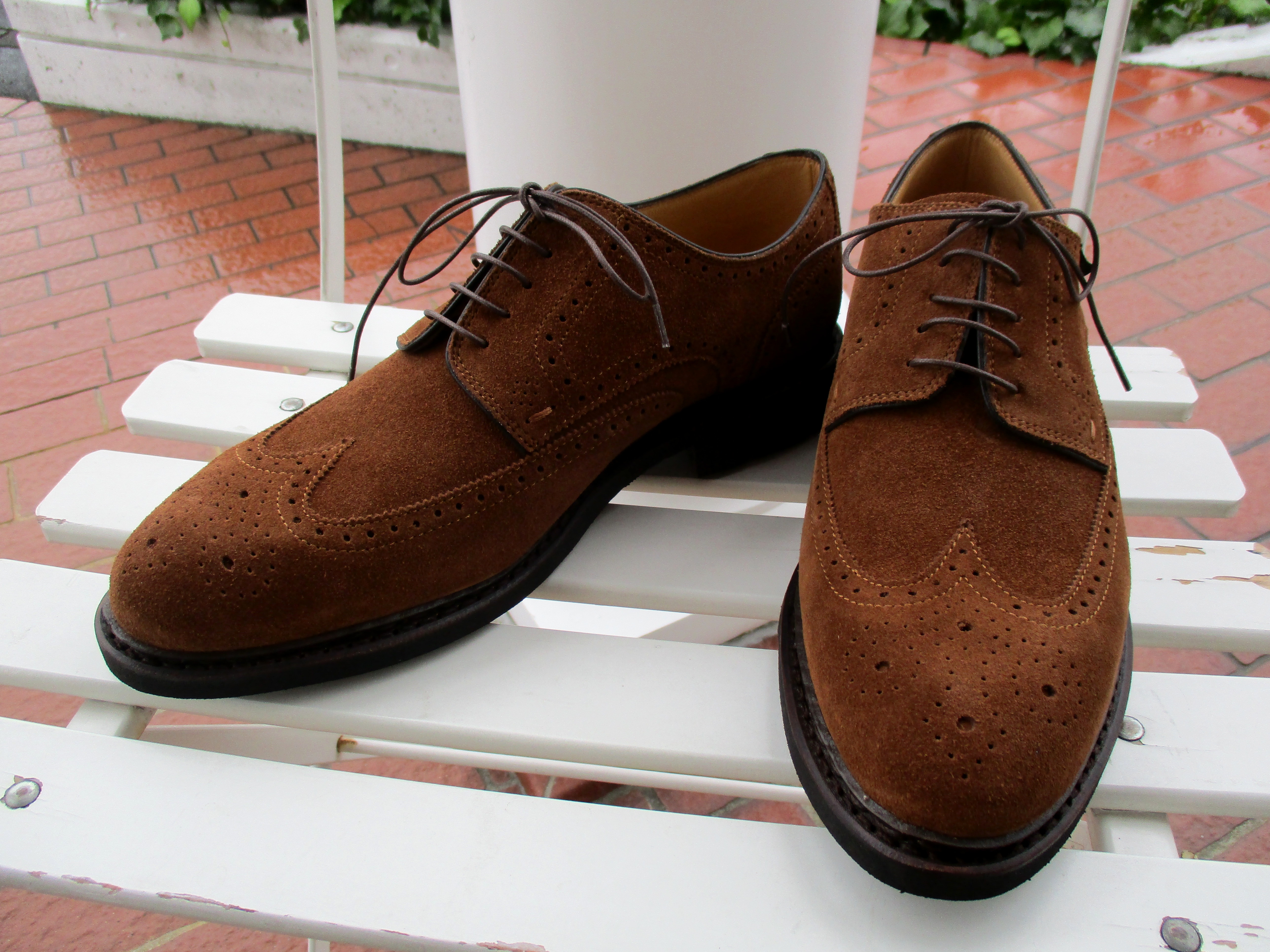 GLORYGUY & Cachette｜そぼ降る秋雨の日に送る、Paraboot/パラブーツの