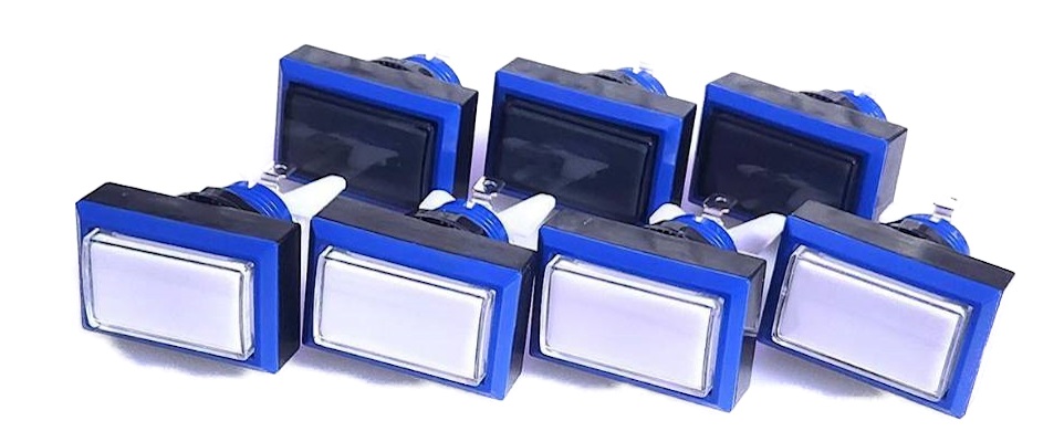 三和電子製純正静音ボタン！IIDX機：三和ボタンセットOBSAE-MB45UK-FP