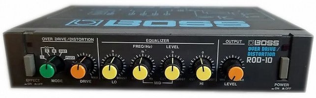 Boss ROD-10 Overdrive Distortion – Ground Guitar
