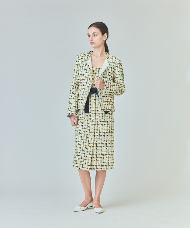 チュールヤーンツイードジャケット / GRACE CONTINENTAL | GRACE