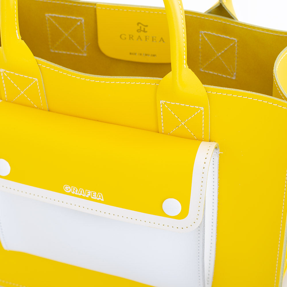 LANA LEMON ZEST - Leather Tote – GRAFEA