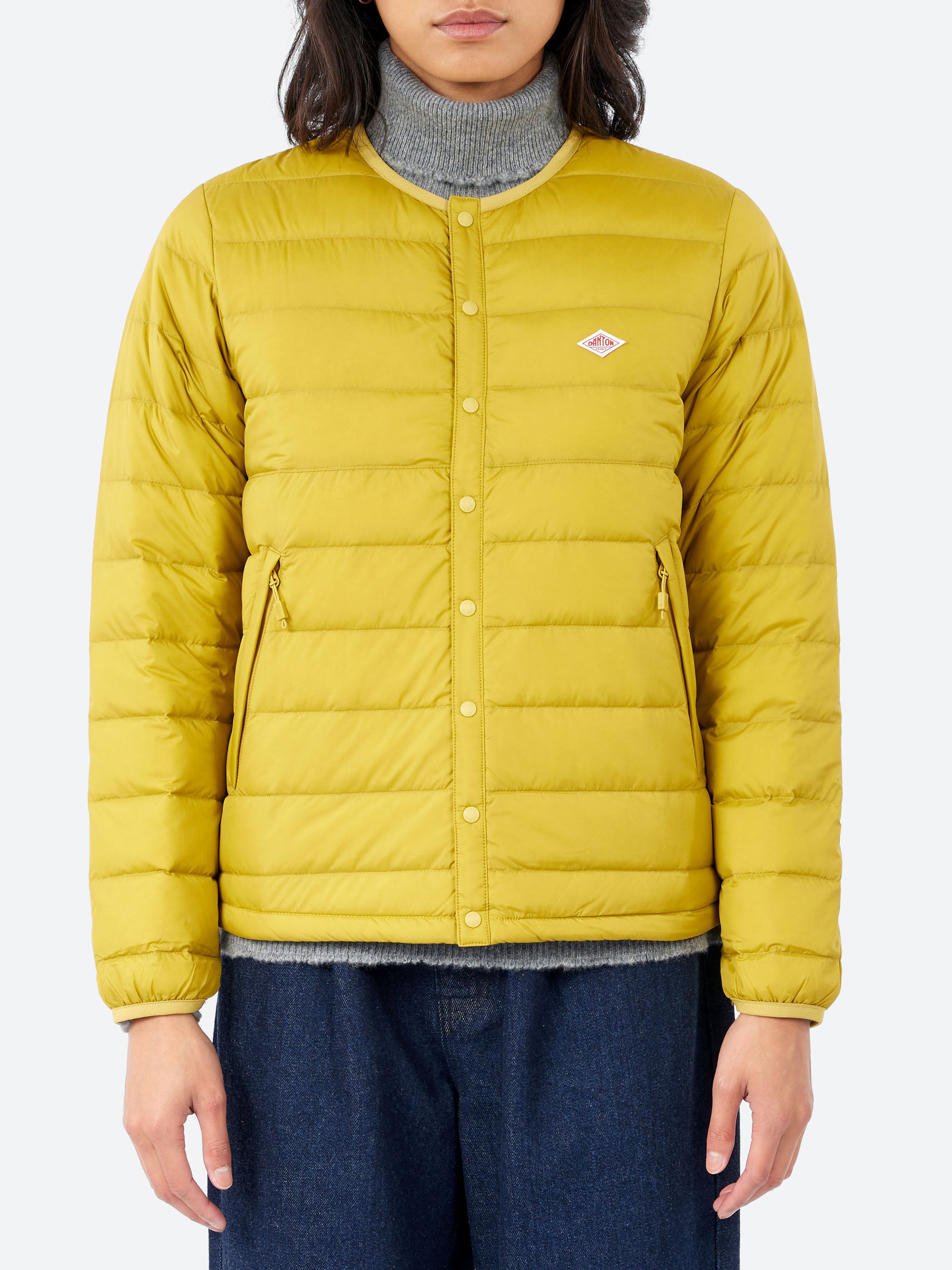 Danton - Women's Inner Down Crewneck Jacket in Black – gravitypope