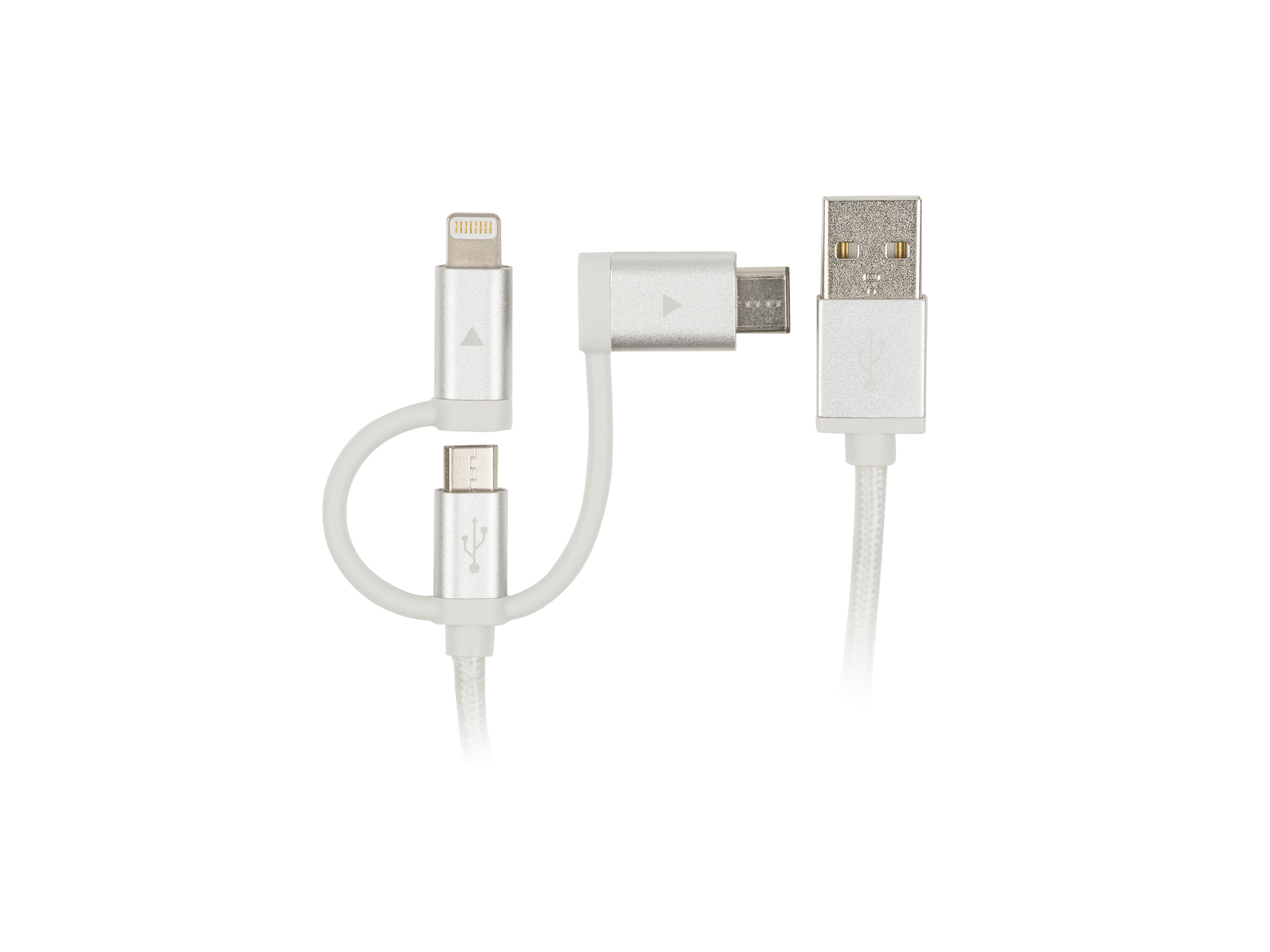 iPhone・iPad用ケーブル（Lightning）, Android用ケーブル(microUSB