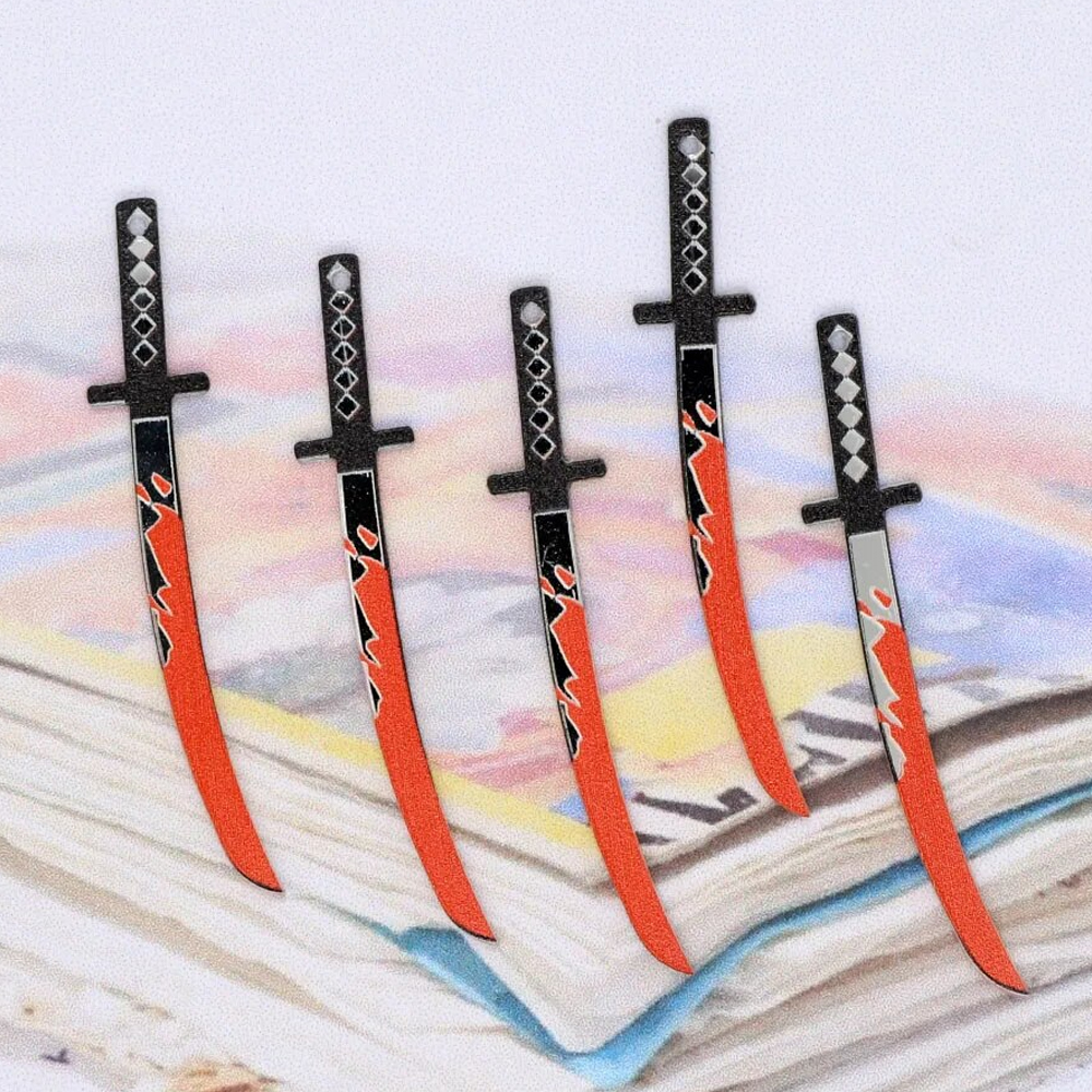 血の付いた日本刀アクリルパーツ: ボディピアス/ボディピアスのパーツ