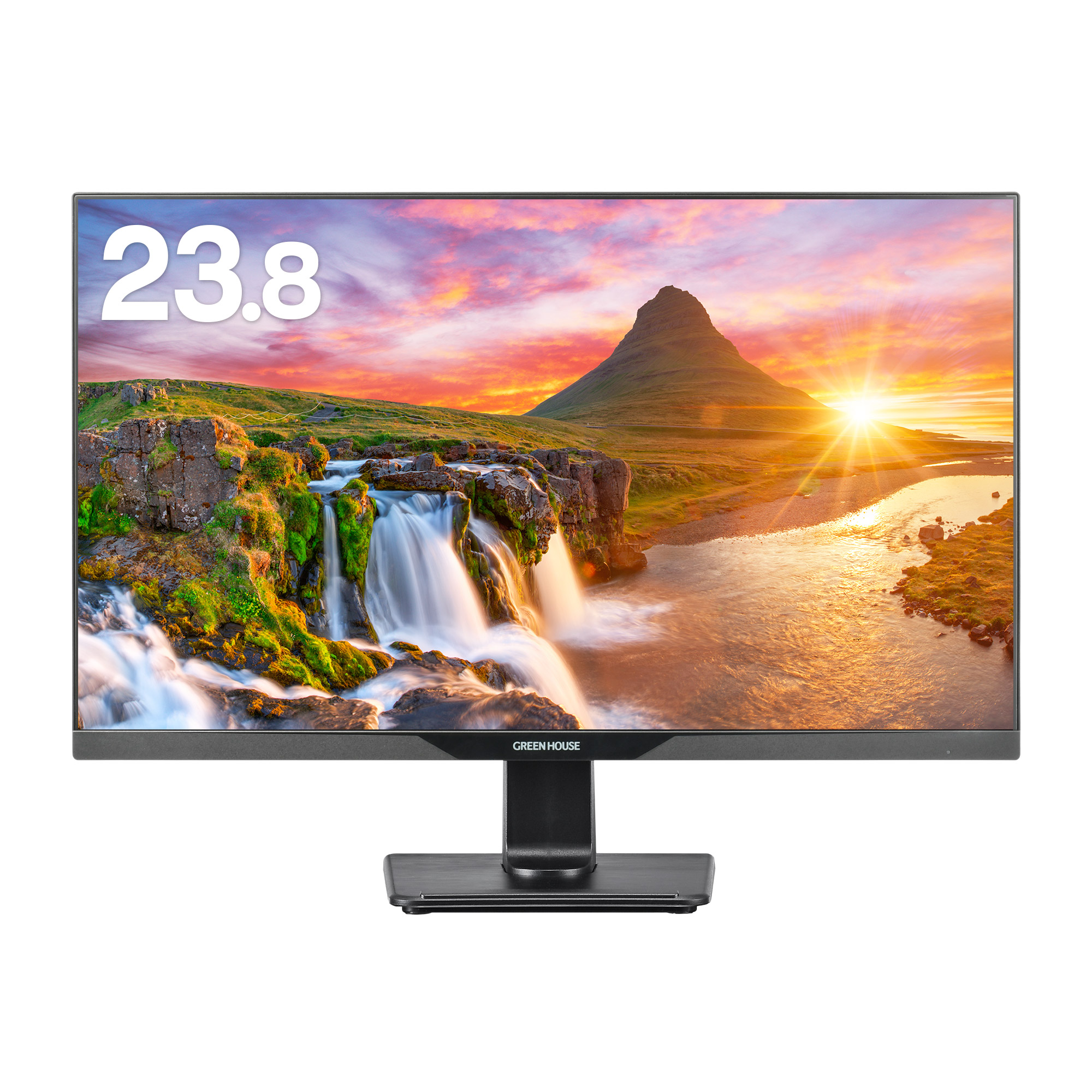 液晶ディスプレイ モニター 23.8インチ GH-ELCW24L ワイド