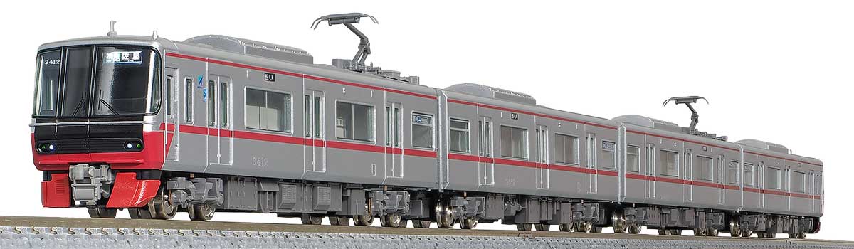 32030＞名鉄3300系（6次車以降・車番選択式）増結4両編成セット（動力