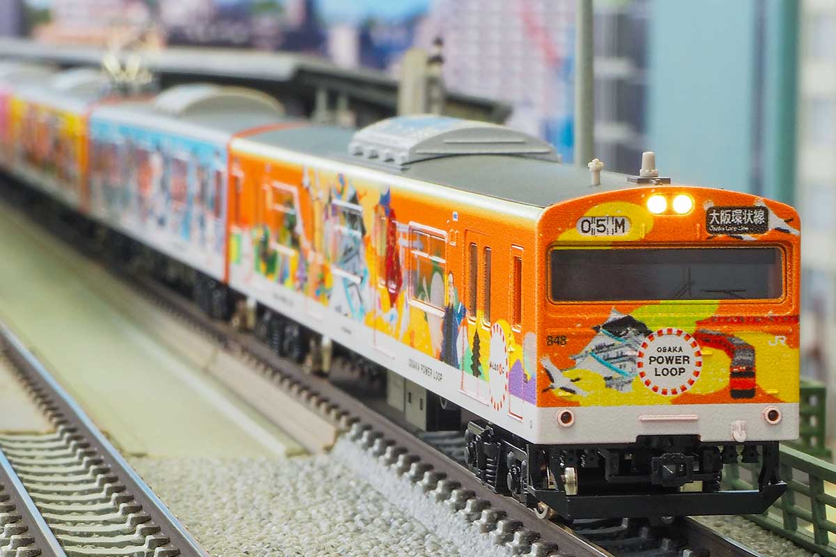 50812＞JR103系「OSAKA POWER LOOP」8両編成セット（動力付き）｜N