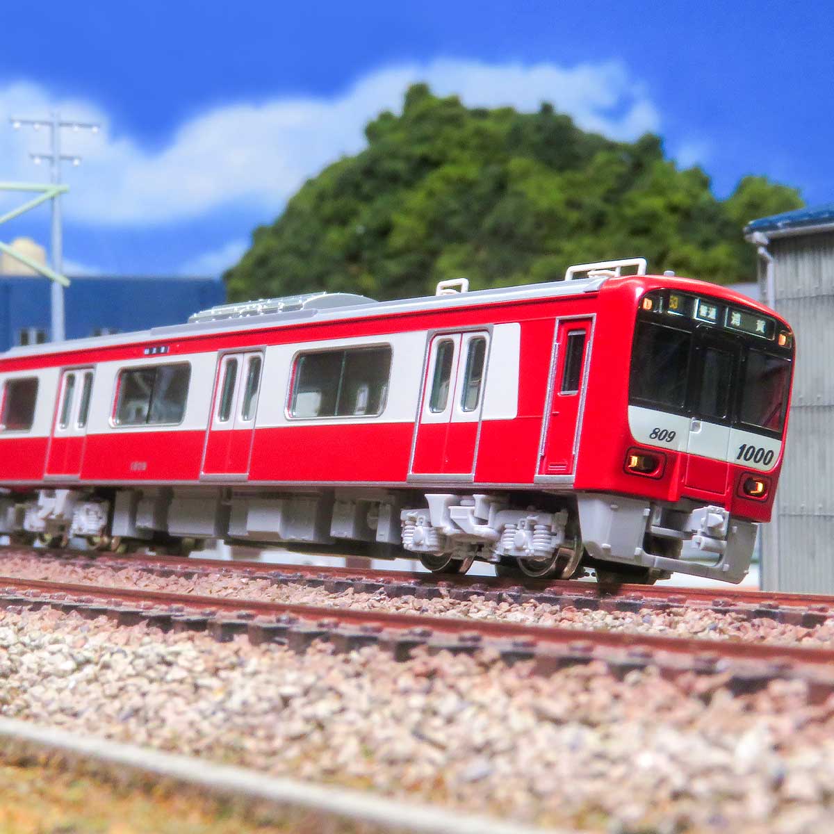 31986＞京急新1000形1800番台（1809編成）基本4両編成セット（動力付き