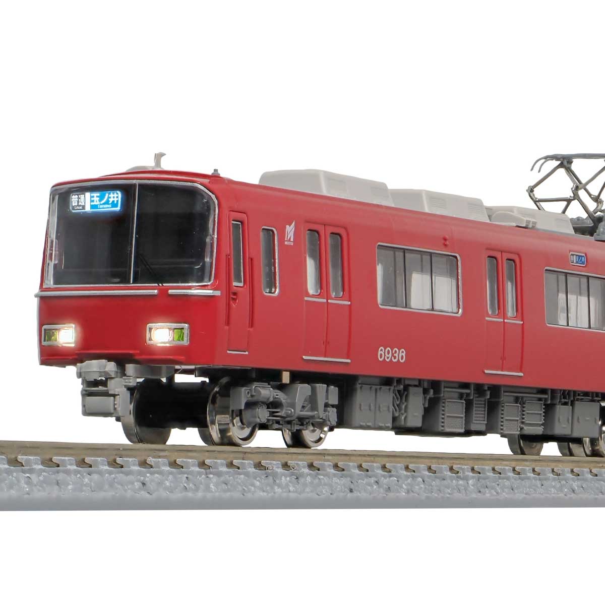 31998＞名鉄6800系（6次車・車番選択式）増結2両編成セット（動力無し