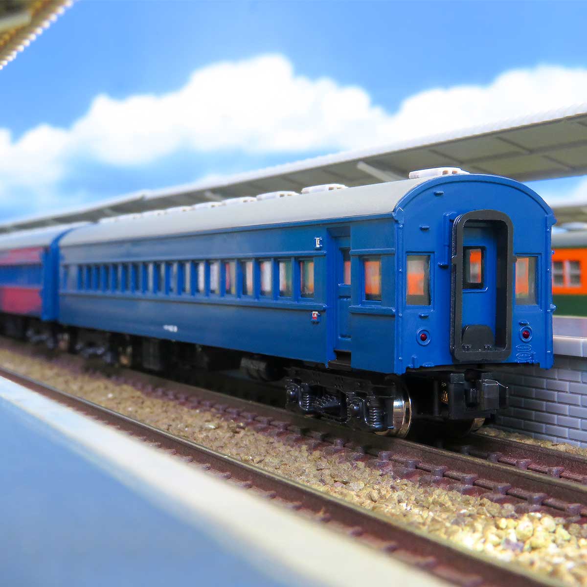 625＞急行「銀河」基本6両編成セット｜エコノミーキット｜Nゲージ鉄道