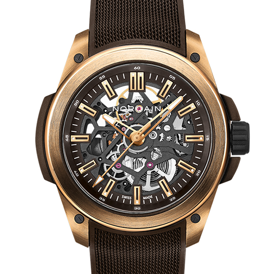 2024年 ノルケイン新作 ワイルドワン スケルトン 42mm グレー