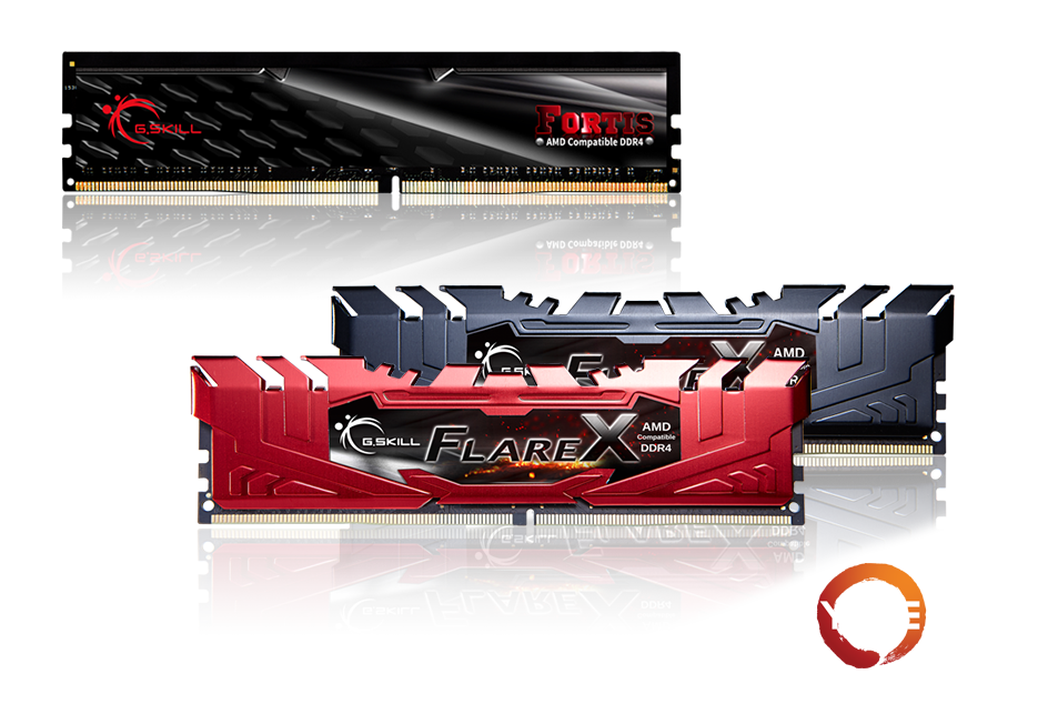 メモリー G.Skill Flare X 32GB DDR4 3200MHz CL14 gskill-ddr4-flarex