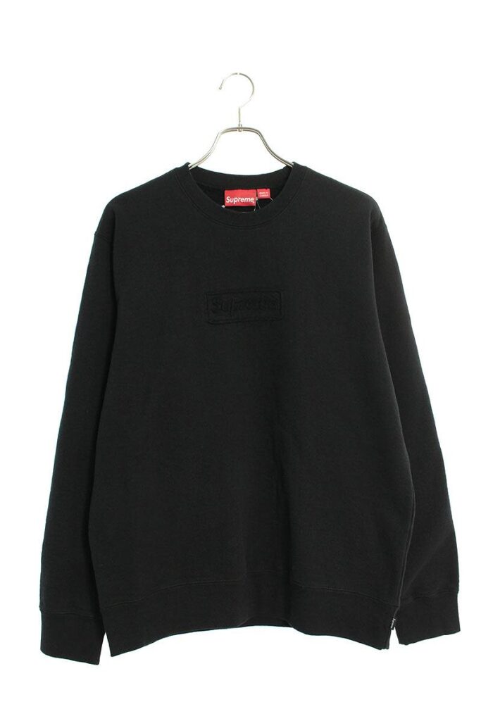 シュプリーム SUPREME Cutout Logo Crewneck カットアウトボックスロゴ