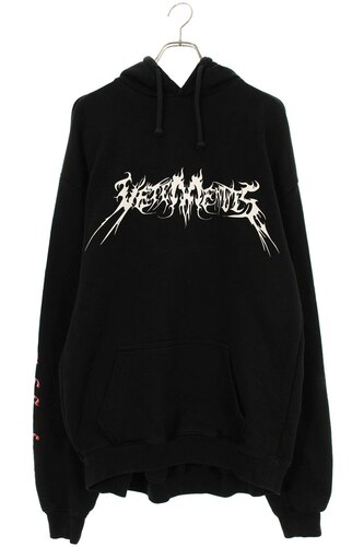 ヴェトモン VETEMENTS スカルレイヤードドレス 再構築スカルプリント