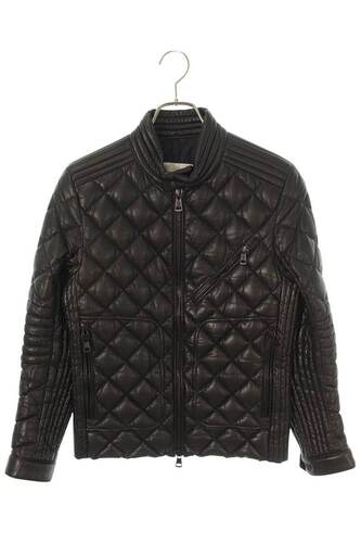 モンクレール MONCLER TEMPLON ラムレザームートンダウンジャケット の
